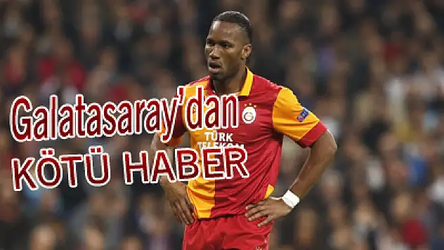 Galatasaray'a, Beşiktaş maçı öncesi kötü haber