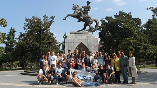 Omü  Erasmus Öğrencileri Samsun'u Gezdi