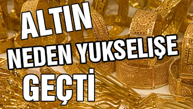 Altın neden yukselışe geçti