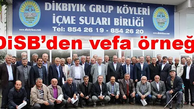 Başkan Batdal ve yönetimden Vefa...