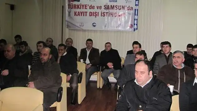 Kayıt dışı istihdam semineri