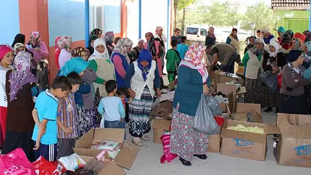 Kurban Bayramı Öncesi 200 Aile Sevindirildi