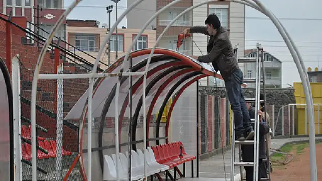 Bafra Stadı'nda Sona Yaklaşıldı