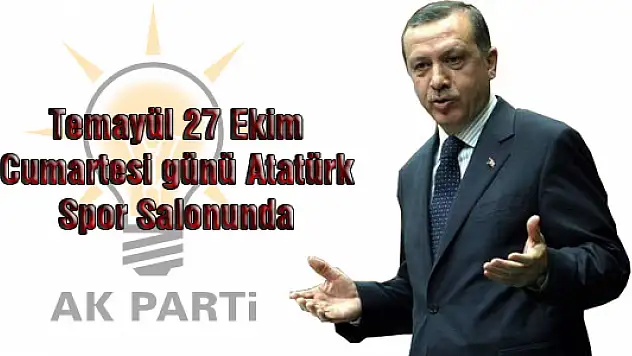 Temayül 27 Ekim Cumartesi günü Atatürk Spor Salonunda