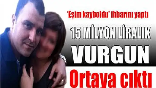 Tekirdağ'da 15 milyon liralık vurgun yapan bankacı kayıplara karıştı