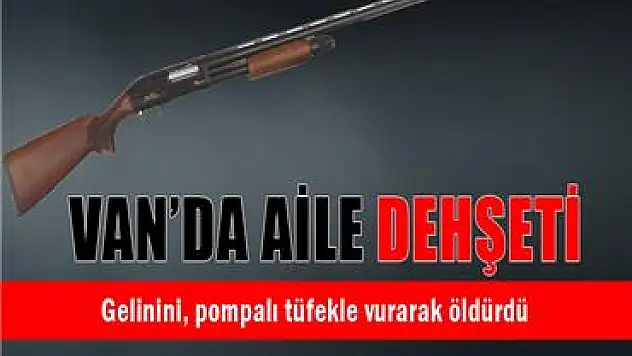 VAN'DA AİLE DEHŞETİ