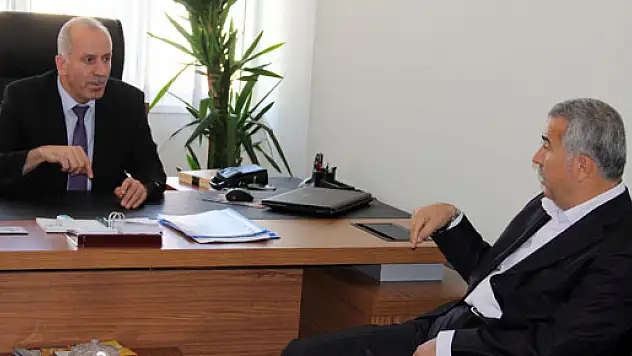 Demir'den Özbay'a 'hayırlı olsun' ziyareti