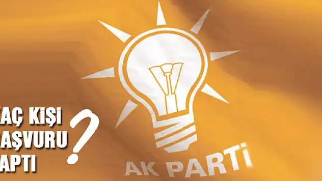 AK Parti'ye Samsun'da 96 Aday Adayı Başvurdu