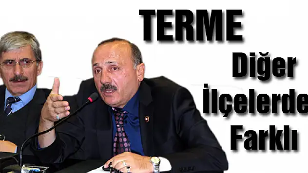 'Terme Diğer İlçelerden Farklı'