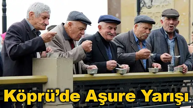 Köprüde 'Aşure' Yarışı