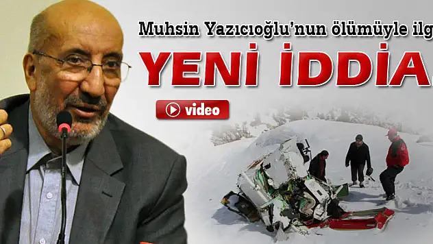 Abdurrahman Dilipak'tan Muhsin Yazıcıoğlu'nun ölümüyle ilgili yeni iddia