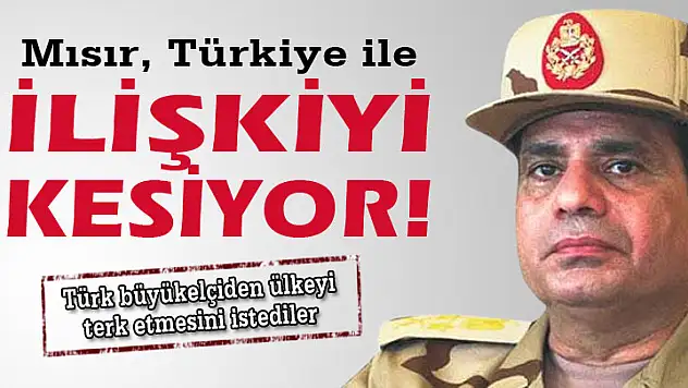 Mısır'da darbe hükümetinden Türkiye'ye diplomatik tepki