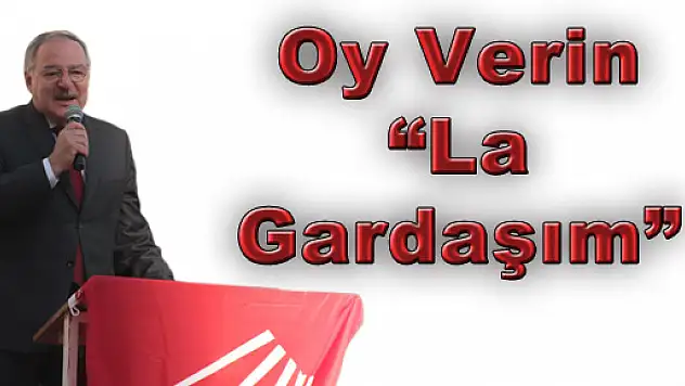 Koç, 'Beni az sevin ama oy verin la gardaşım!'