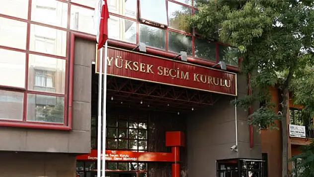 YSK SEÇİM YASAKLARINI AÇIKLADI