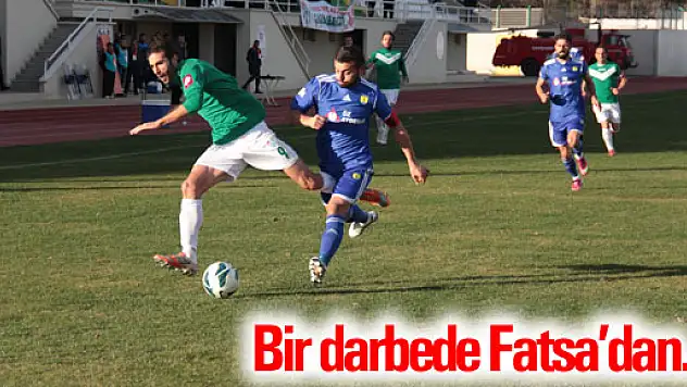 Çarşambaspor'a Bir Darbe de Fatsa Belediyespor dan
