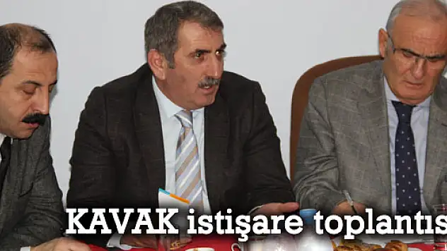 Kavak istişare toplantısı