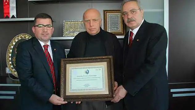 ÇTSO'dan, Atalay Tarım'a 'Takdir Beratı'