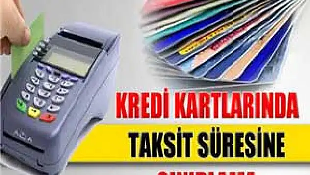 Kredi kartı ile 9 ay taksit yapılabilecek