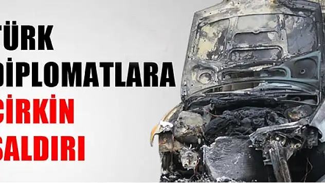 Türk diplomatlara çirkin saldırı