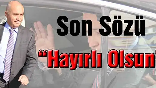 GÖREVDEN ALINAN TÜRKMENLİ: