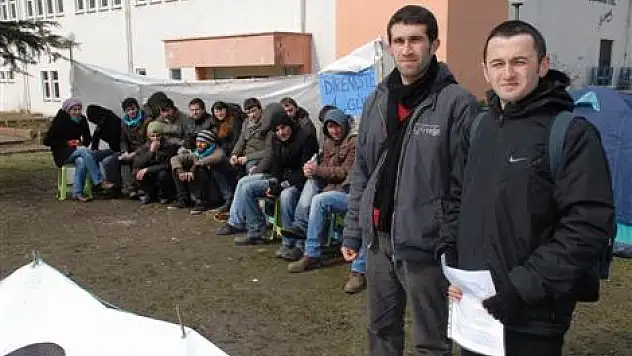 KTÜ'lü öğrencileerden OMÜ'lü öğrencilere destek