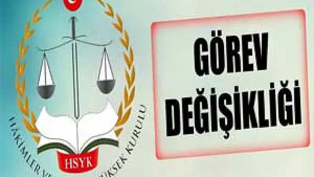 HSYK'da görev değişikliği