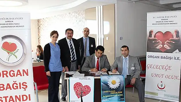 ÇARŞAMBA DEVLET HASTANESİNDE ORGAN NAKLİ STANDI AÇLDI...