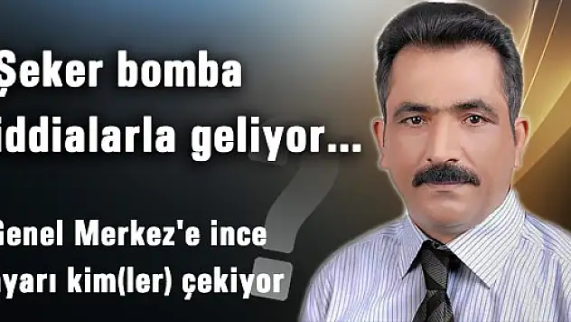 Erol Şeker'in yarın ki yazısında...
