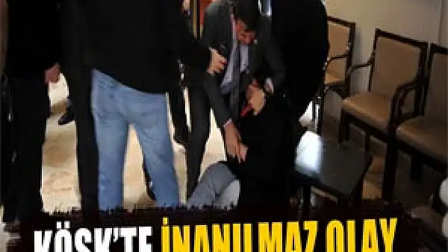 Cumhurbaşkanlığı Köşkü'nde Gürcü görevliye saldırı