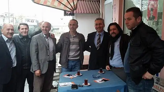 Aksoy ziyaretlerini sürdürüyor