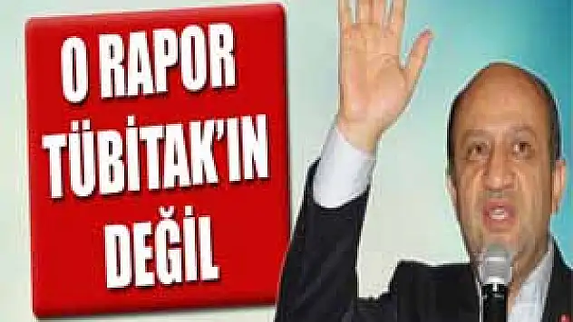 Fikri Işık: Rapor TÜBİTAK'ın değil