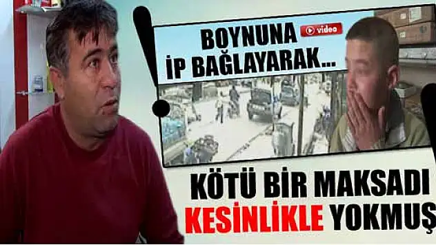 O berber özür diledi