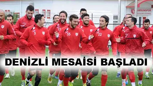 Denizli Mesaisi Başladı
