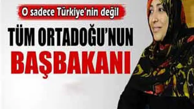 Tevekkül Karman: 'O sadece Türkiye'nin değil, tüm Ortadoğu'nun Başbakanı'