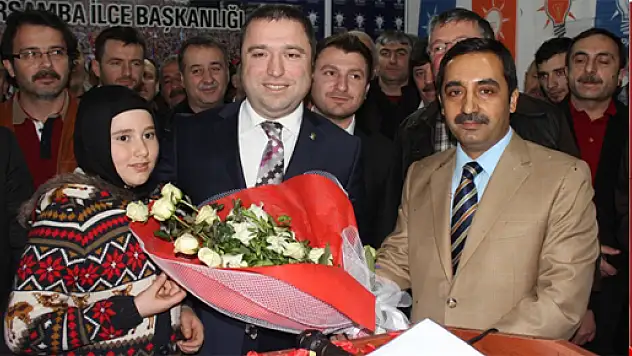 Çarşamba'da AK Parti'ye Mahmut Çekiç atandı