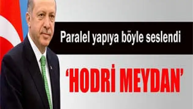 Başbakan Erdoğan: 'Hodri meydan, elinizde ne varsa kullanın'