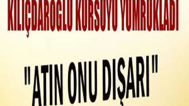 CHP toplantısında gergin anlar