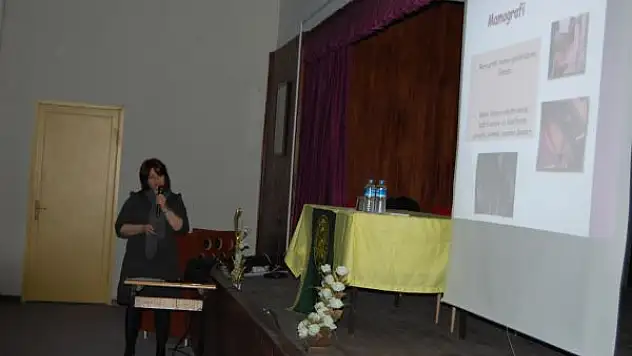 Bayan Aksoy'dan Liseli kızlara sağlık tavsiyesi