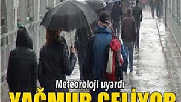 Yağmur geliyor