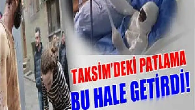 Patlama bu hale getirdi