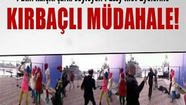 Soçi'de Pussy Riot grubuna kırbaçlı müdahale 