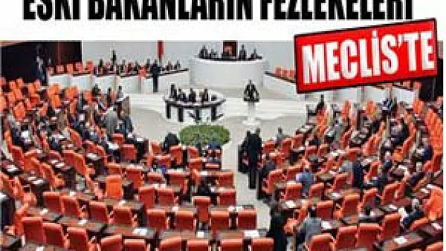 Eski bakanlar hakkında flaş gelişme