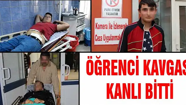 ÖĞRENCİ KAVGASI KANLI BİTTİ