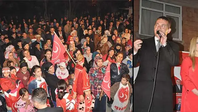 İlyas Aydın mahalle mitinglerine son sürat devam ediyor.