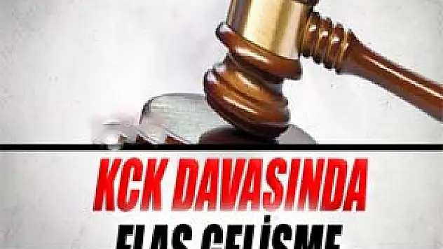 KCK davasında flaş gelişme