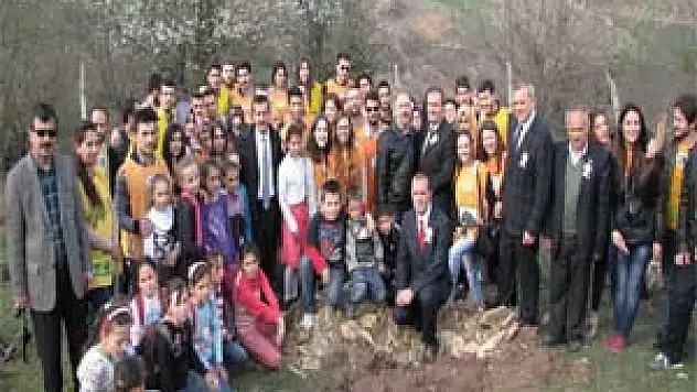Orman İşletme, Öğrencilerle 200 Çam Fidanı Dikti