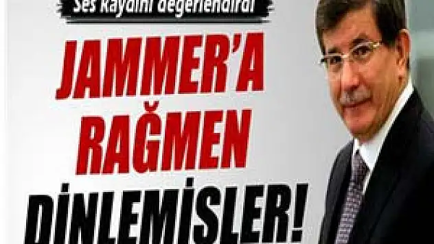 Ahmet Davutoğlu: 'Jammer olan bir oda dinlendi