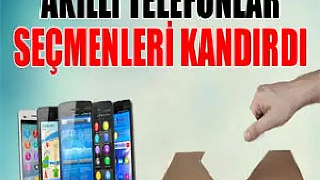 Akıllı telefon kurbanı seçmenler erkenden sandığa gitti