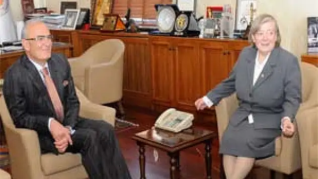 Bakır'dan, Yılmaz'a Hayırlı Olsun Ziyareti