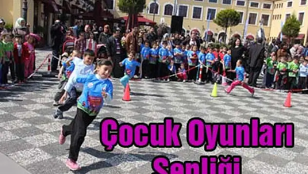 Samsun'da Çocuk Oyunları Şenliği